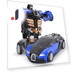 Automatic Deformation Robot Car Toy — Interactive Figures & Robots, Explorer Outdoors