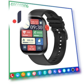 Bluetooth Smart Watch with Health Monitoring — Smartwatches, SACOSDING