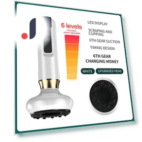 Electric Vacuum Suction GuaSha Massager — Back Relief Solutions, Fun Living Room MALL
