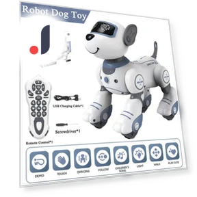 Electronic Robot Dog — Interactive Animal Companions, 3cee