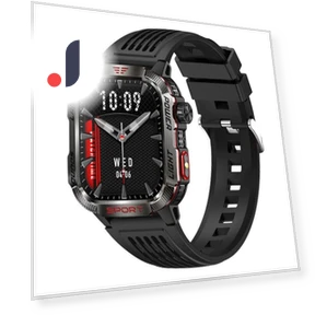 Full Touch Screen Smart Watch — Wearable Accessories, Rainbuvvy