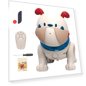 Interactive Smart Robotic Bulldog — Interactive Figures & Robots, Play with You