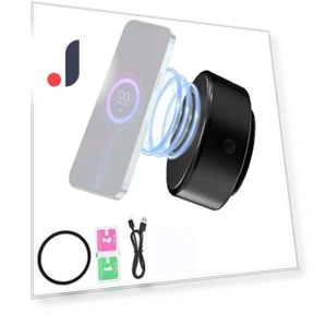 Magnetic Wireless Phone Holder with Charging — Dashboard Installation Kits, Auto Launcher