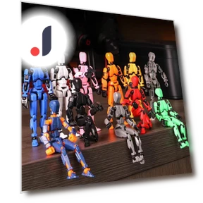 Multi-Jointed Transformable Robot — Construction Kits, GYROBALL