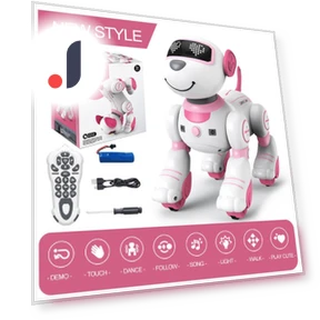 Radio-controlled Robot Dog — Interactive Animal Companions, NSYNC