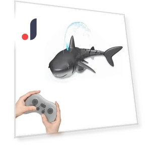 Remote Control Shark Spray Water Toy — Aquatic Vehicles, JJRC