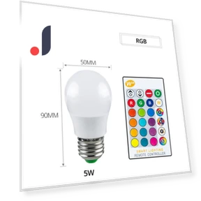 RGB LED Bulb — LED, Refreshing Home