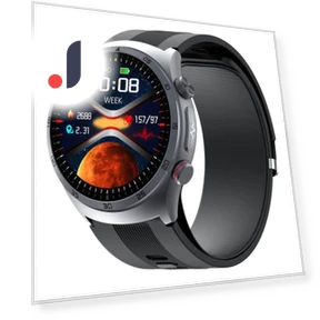 Smart Watch with Air Pump, Sphygmomanometer, ECG, Blood Pressure Monitoring — Smartwatches, SACOSDING