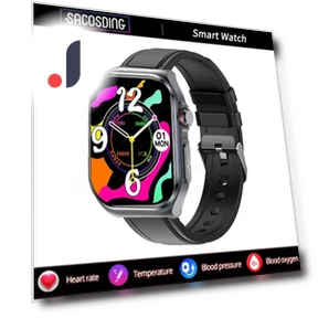 Smart Watch with AMOLED Display — Smartwatches, SACOSDING