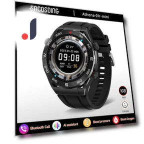 Smart Watch with Music, Bluetooth Calls, and NFC — Smartwatches, SACOSDING