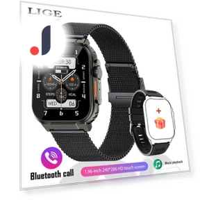 Smart Watch with SIRI Dial — Smartwatches, LIGE