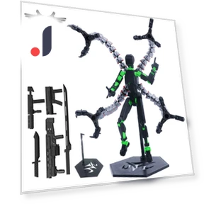 3D Printed Titan Robot Mobile Doll Set — Collectible Statues, Joliannss