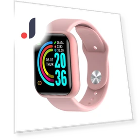 Color Touch Screen Waterproof Bluetooth Smart Fitness Bracelet — Wearable Accessories, Tiktop2