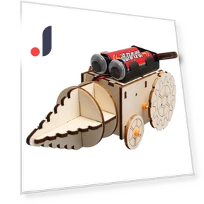 DIY Hand Assembled Drilling Robot Car — Construction Kits, HobbyWorld