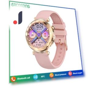 Fashion Women's Smart Watch with Amoled HD Display — Wearable Accessories, SACOSDING