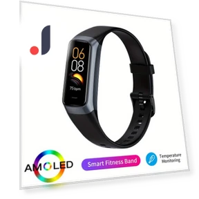 Fitness Smartwatch with Silicone Strap — Smartwatches, SCIONE