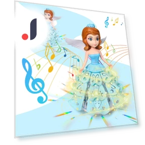 Interactive Dancing Princess Robot Toy — Playsets, Happy Camp
