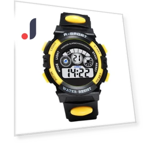 Kids Waterproof Glow-in-the-Dark Sports Watch — Active Timepieces, AI Supermarket