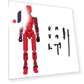 Multi-joint Flexible Robot Model — Figurines, HOMAVA