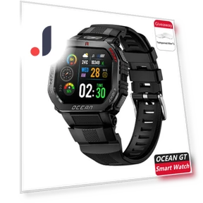 Ocean GT Waterproof Durable Outdoor Smartwatch — Smartwatches, LOKMAT