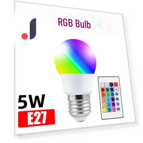RGB LED Light Bulb Set — LED, Smarter than future