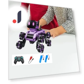 Smart RC Robot Toy Dog — Interactive Figures & Robots, Love DIY