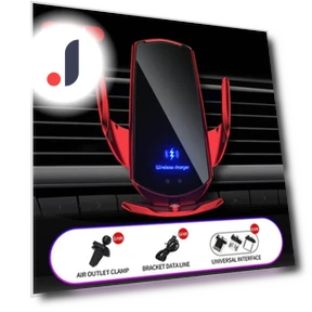 Smart Sensor Wireless Car Charger — Chargers
