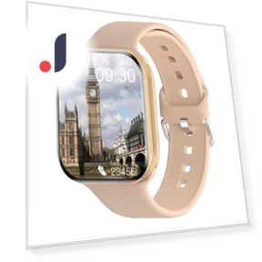 Smart Watch with Bluetooth Calls, Heart Rate Monitor, and Blood Pressure Sensor — Smartwatches, Yayingda
