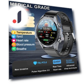 Smart Watch with ECG+PPG and Uric Acid Monitoring — Wearable Accessories, Zodvboz