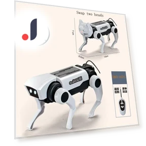 Solar-Powered Robot Dog Toy — Solar Power, Happy Camp