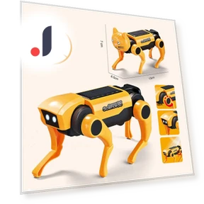 Solar Powered Robot Mechanical Dog — Solar Power, xly1818