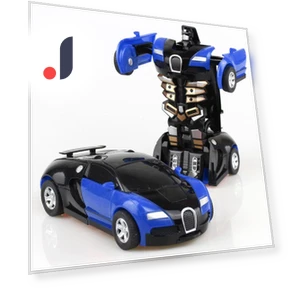 Transformer robot with automatic shape transformation — Interactive Figures & Robots, Featured toys