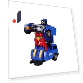 Universal Projection, Automatic Deforming Toy Cars, Electric Light Music Police Hummer, Dancing Robot — Toy Vehicles, Plastic Toys