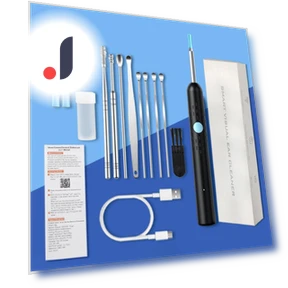 Wireless Smart Visual Ear Cleaner Otoscope — Wax Removal, Modern Home Furnishing