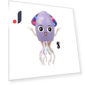 Electric Dancing Octopus Toy with LED Lights — Interactive Learning Devices, Trahf