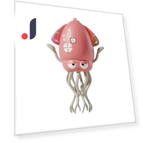 Electric Octopus Toy with LED Lights — Interactive Learning Devices, Nexusa