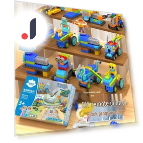 Electric Remote Control Engineering Robot Building Blocks Toy — Construction Kits, Super Go