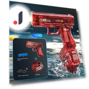 Electric Water Gun with LED Light — Beach Toys, Yiran bag