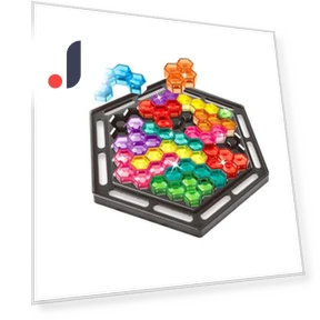 Hexagonal Stacking Chess Game Set — Stacking Games, Safety toy