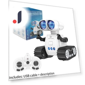 Mini Remote USB Programmable Robot — Interactive Figures & Robots, TinyJoy