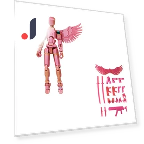 Multi-jointed Movable Transformer Robot with Wings — Heroic Collectibles, Auto Stuff