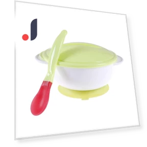 Non-slip baby feeding set with sensory spoon — Kids' Utensils, Cool River