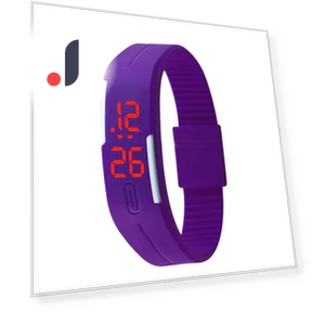 Outdoor Silicone LED Touchscreen Sports Watch — Active Timepieces, Eastman
