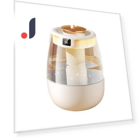 Portable Dual Nozzle Cool Mist Humidifier — Air Moisturizers, DC-HOME Textile