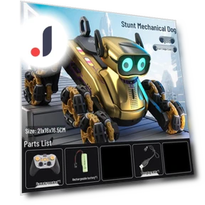 Robot Dog for Tricks — Interactive Figures & Robots, OmniShop