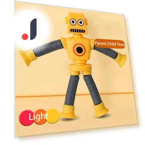 Robot Giraffe with Suction Cups — Interactive, TinyJoy