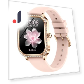 Silicone Strap with Rhinestones for Women's Watches — Bands, Tiktkkkk
