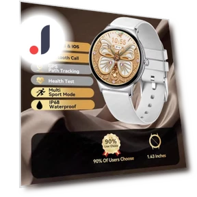 Smart Fitness Watch for Women — Smartwatches, ElectronicsHome