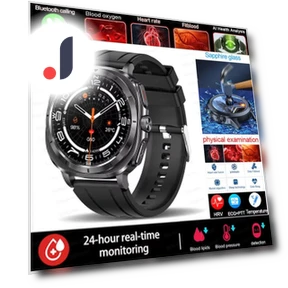 Smart Health Watch with Blood Analysis — Wearable Accessories, ElectronicsHome