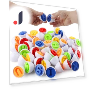 Smart Twisted Eggs Digital Color Early Education Cognition Assembling Simulation Eggs — Educational Timepieces, Happy Time For kids
